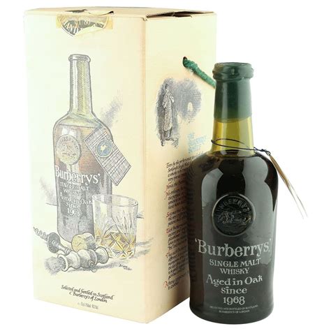 burberry whisky 1968|Burberry's 1968 20 Year Old, Replica Bottling .